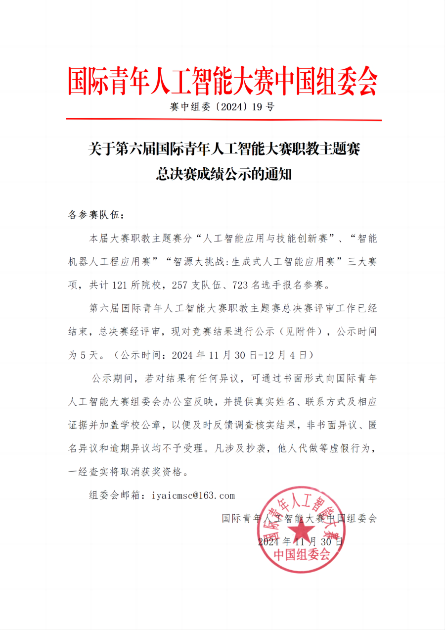 关于2024年第六届国际青年人工智能大赛职教主题赛竞赛结果的通知_01_00.png